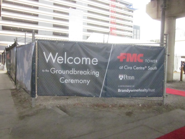 Groundbreaking ceremony announcement from May 14