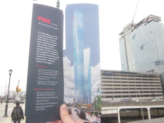 Rendering of the future FMC Tower from the brochure
